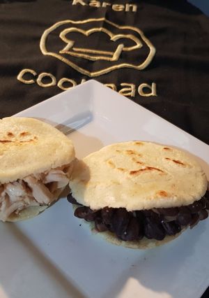 Una foto de Arepas