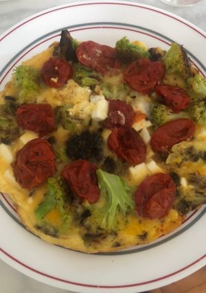 Foto principal de Pastel de verduras con feta