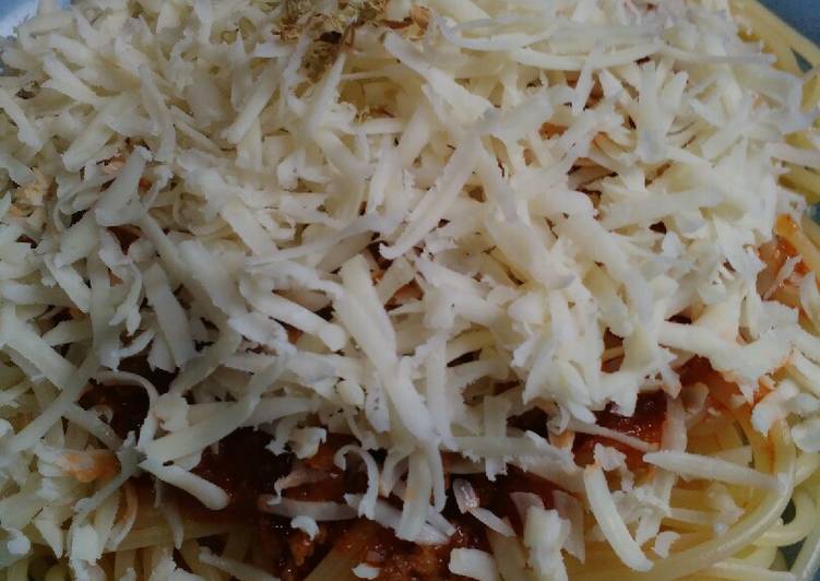 Spaghetti homemade sauce