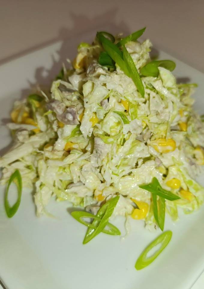 Салат 🥗 з курячих шлунків