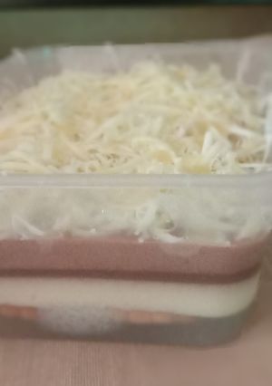 Foto resep Puding marie regal 4 lapis