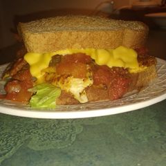 A picture of The 2ed. Best sandwich in the world. 🙂.