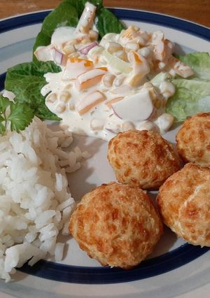 Sajtgolyó recept fotója