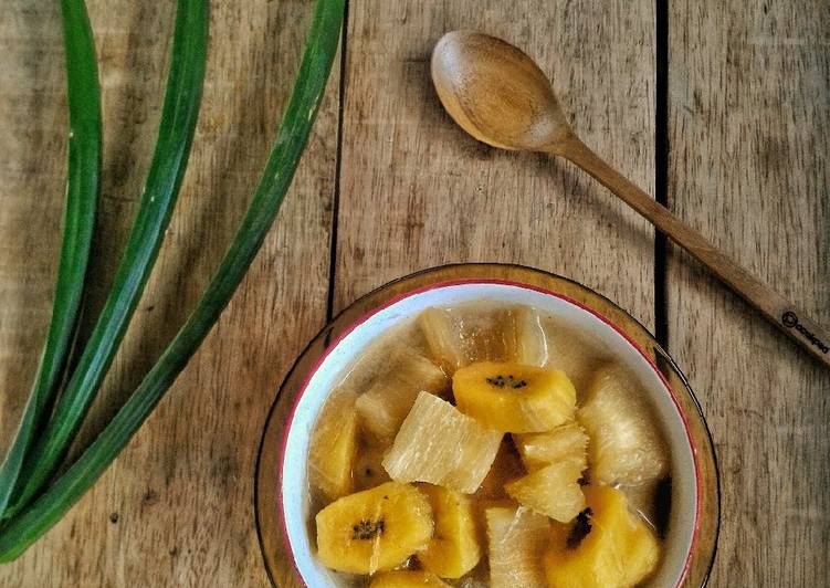 Kolak singkong dan pisang