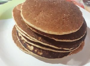 Una foto de Panqueques de Avena y Banana