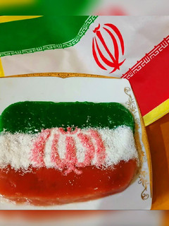 عکسی از دستور مسقطی سه رنگ به عشق پرچم ایران 🇮🇷♥️