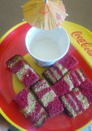 A picture of Strawberry cake.