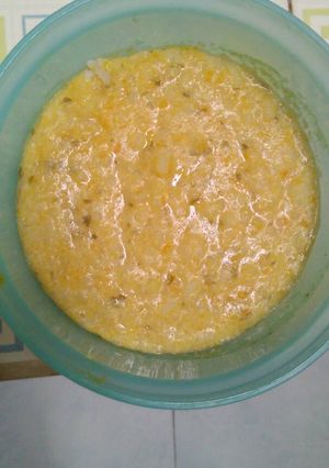 Foto resep Mpasi 7+ wortel,telor puyuh,kaldu daging & seladri