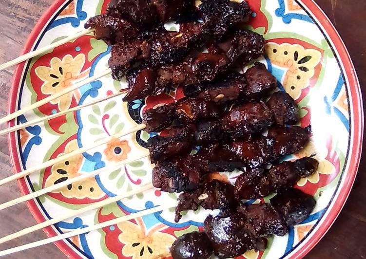 Sate Hati Ayam Manis Pastinya Enak