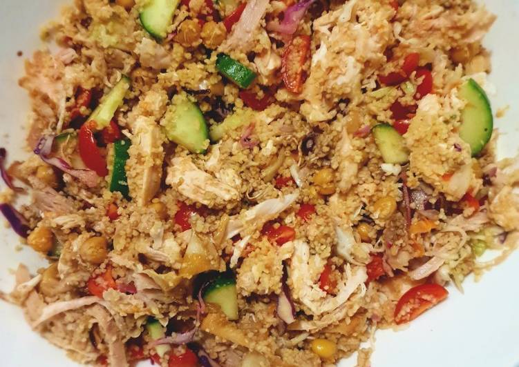 Chicken couscous salad