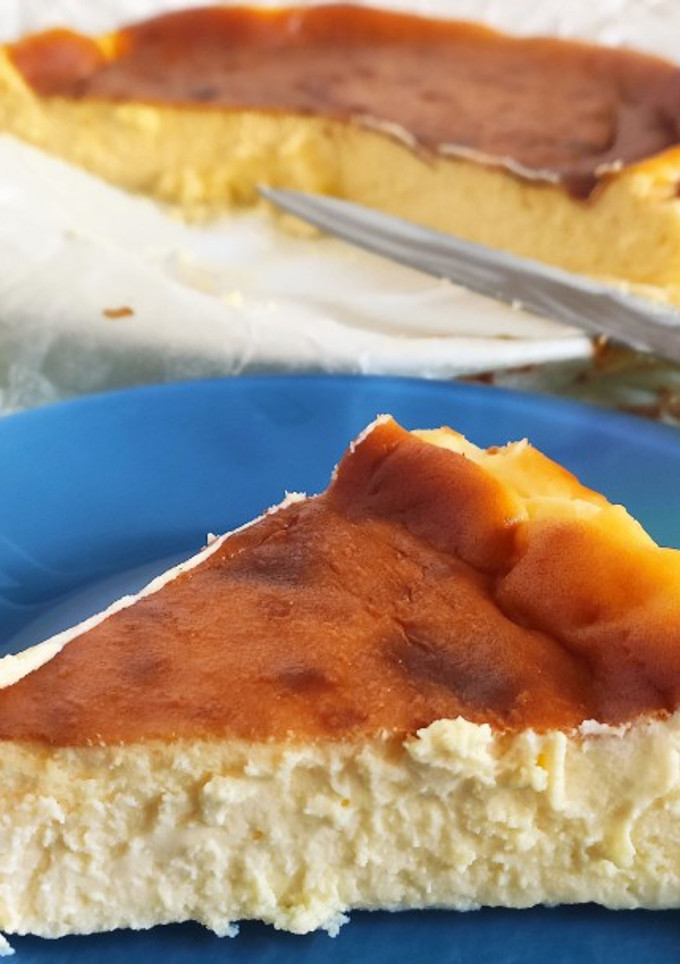 Una foto de Tarta de la Viña - Tarta de queso al horno