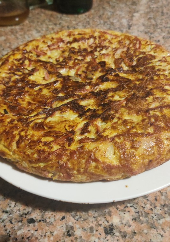 Una foto de Tortilla Madura Dominicana
