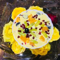 A picture of Frozen Fruit Custard.