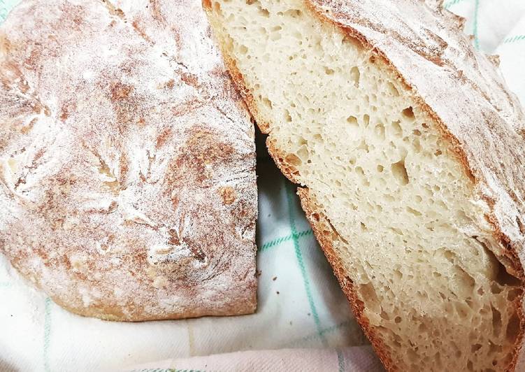 Ricetta Ciabattona Pugliese Con Lievito Madre Di Cristina Russo Cookpad