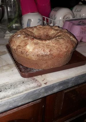 Una foto de Budín de manzanas 🍎