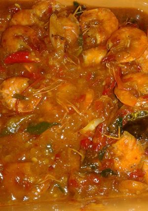 Foto resep Udang saus padang