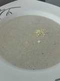 Crema de champiñones con queso
