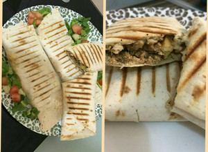 صورة لوصفة ساندويشات شاورما الدجاج😋😋
