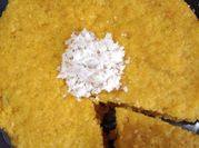 A picture of suji coconut cake