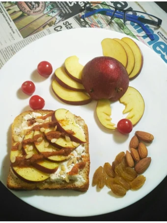 Recipe Peanut Butter and Apple Toast the Can Spoil the Tongue Perfect