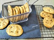 Una foto de galletas airfryer