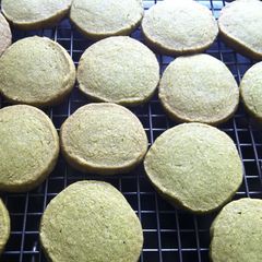 A picture of Super Easy Matcha Biscuits.