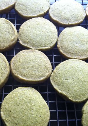 A picture of Super Easy Matcha Biscuits.
