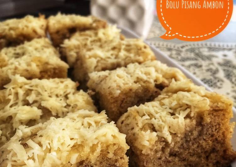 Resep Bolu Pisang No Mixer No Oven oleh suuci rahayu - Cookpad