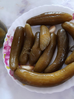 عکسی از دستور خیار شور درجه یک با طعم عالی