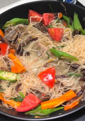 Hình của món Cá chim trắng hấp.