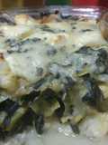 Terrina de merluza negra rellena al queso azul