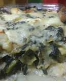 Terrina de merluza negra rellena al queso azul