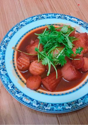 Hình của món Xá xíu củ cải.