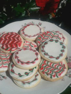 Una foto de Galletitas con glasé Navideñas