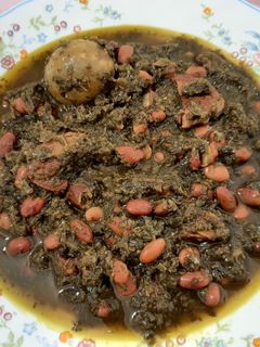 عکسی از دستور قرمه سبزی