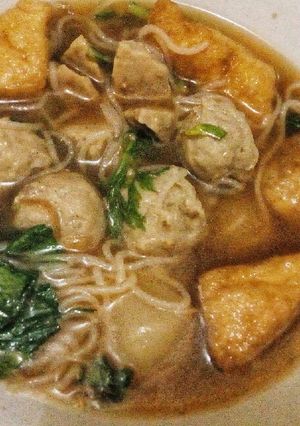 Foto resep Bakso Simple ala Anak Kost
