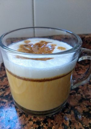 Una foto de Café dalgona o instantáneo