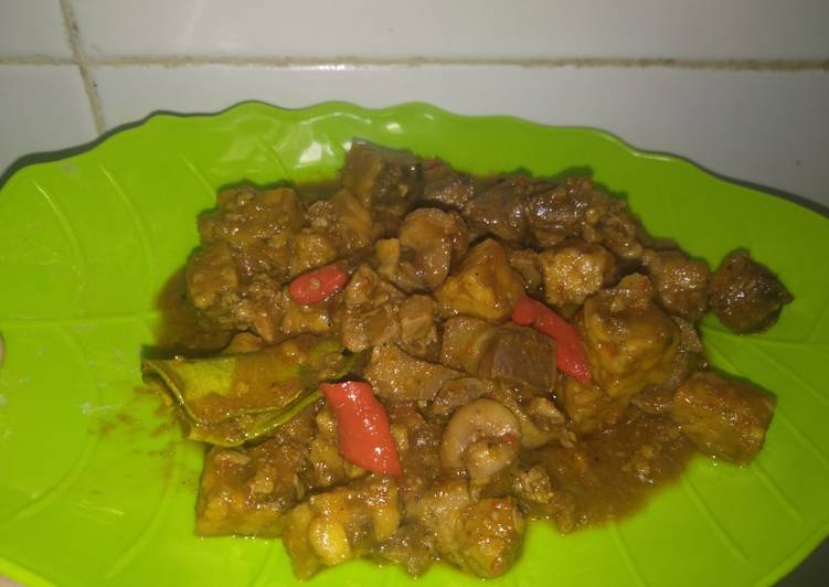 Bumbu Menyiapkan Sambal goreng tempe dan ati ampela Anti Gagal