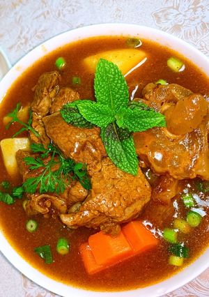 Hình của món Bò sốt vang hay còn gọi là bò kho😋.