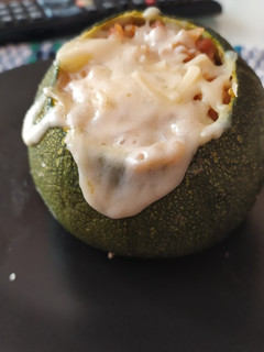 Una foto de Calabacines redondos rellenos