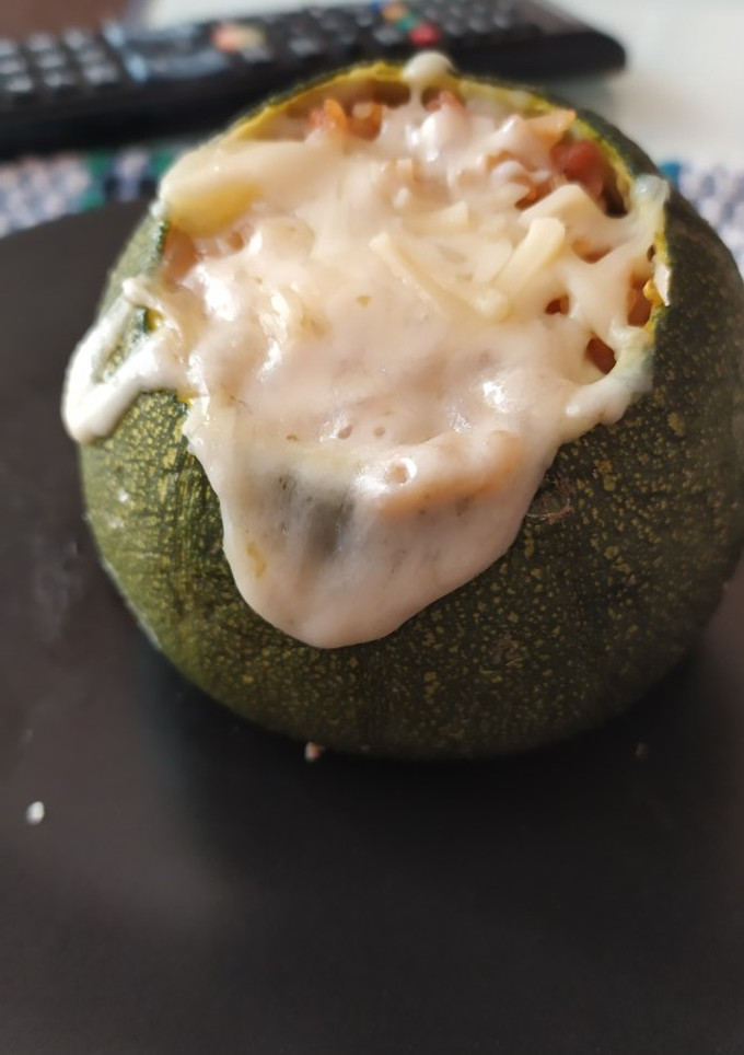 Una foto de Calabacines redondos rellenos