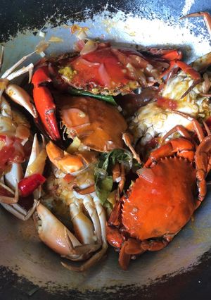 Foto resep Kepiting saus asam manis pedas