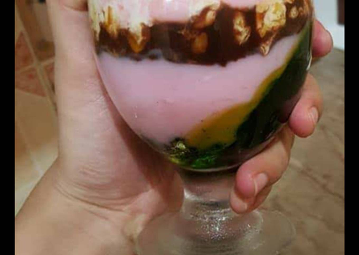 Custard with a little twist