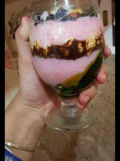 A picture of Custard with a little twist.
