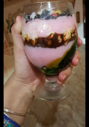 A picture of Custard with a little twist.