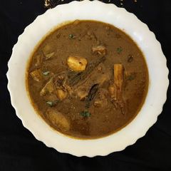 Sesame Seeds Gravy for rice A picture of Sesame Seeds Gravy for rice.