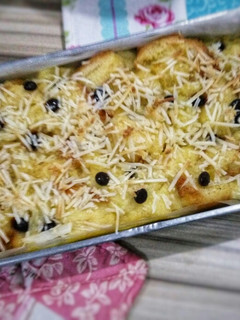 Foto resep Puding Roti Tawar Panggang