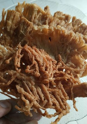 Foto resep Enoki goreng tepung