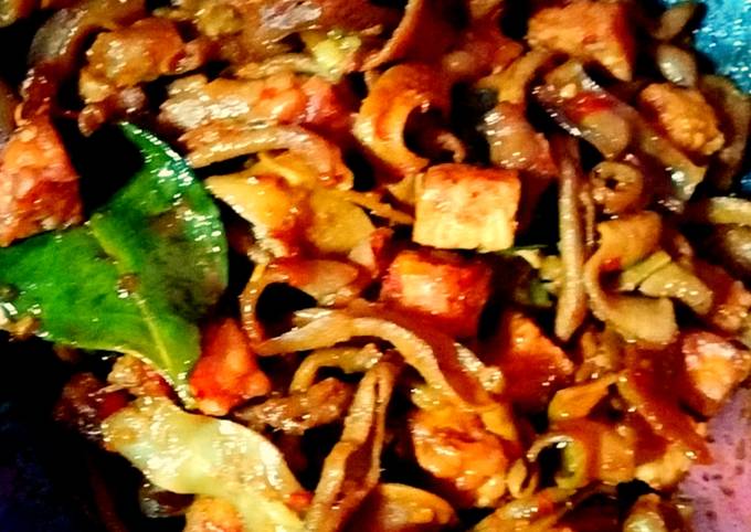 Resep 😈Oseng Tempe Usus Setan 😈, Bisa Manjain Lidah