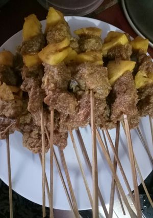 Foto resep Sate daging sapi bumbu rempah